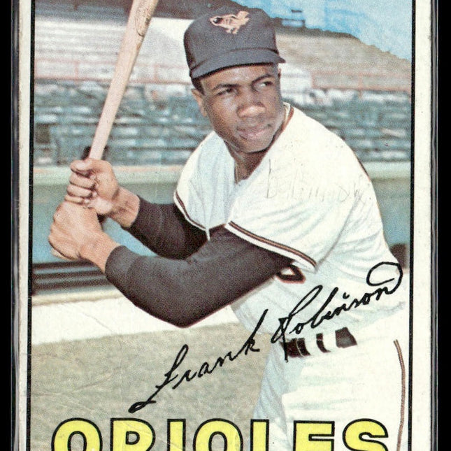 Frank Robinson #100 1967 Topps Baltimore Orioles