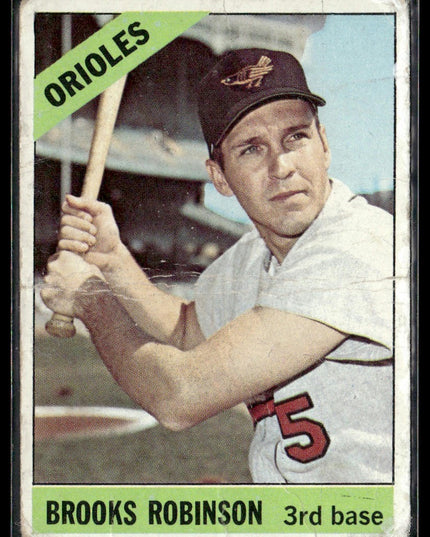 Brooks Robinson #390 1966 Topps Baltimore Orioles