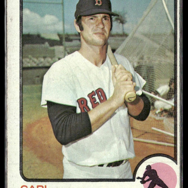 Carl Yastrzemski #245 1973 Topps Boston Red Sox