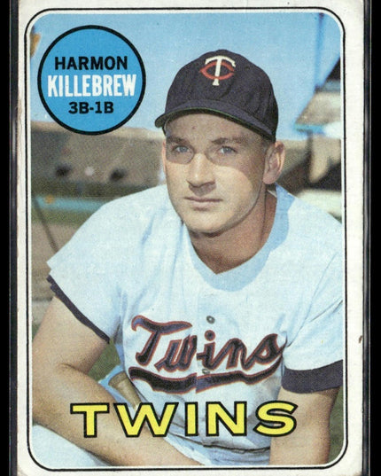Harmon Killebrew #375 1969 Topps Minnesota Twins