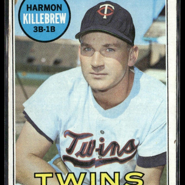 Harmon Killebrew #375 1969 Topps Minnesota Twins