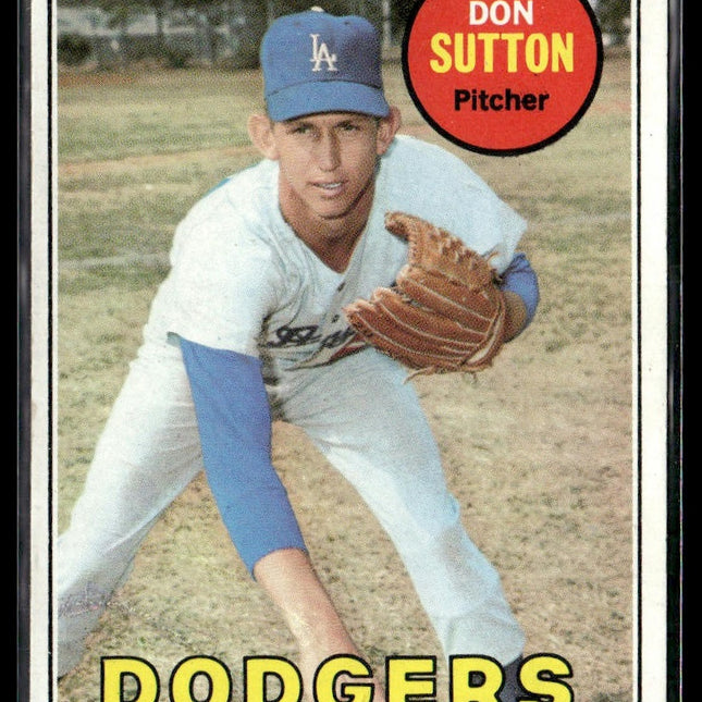 Don Sutton #216 1969 Topps Los Angeles Dodgers