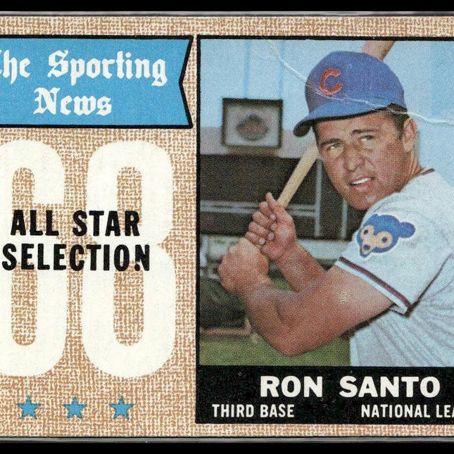 Ron Santo #366 1968 Topps Chicago Cubs