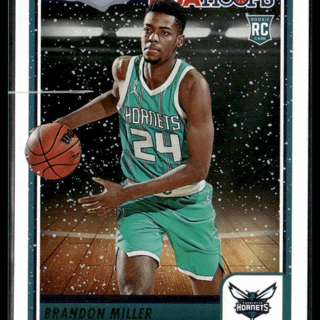 Brandon Miller Rookie #272 2023-24 Hoops Winter Charlotte Hornets