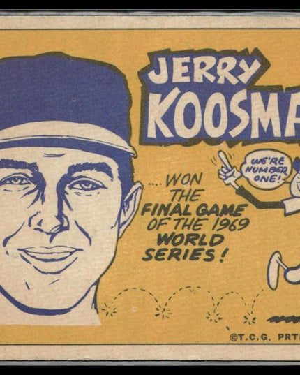 Jerry Koosman #468 1970 Topps New York Mets