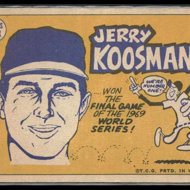 Jerry Koosman #468 1970 Topps New York Mets