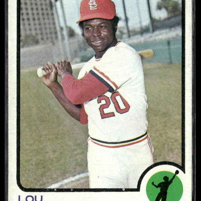 Lou Brock #320 1973 Topps St. Louis Cardinals