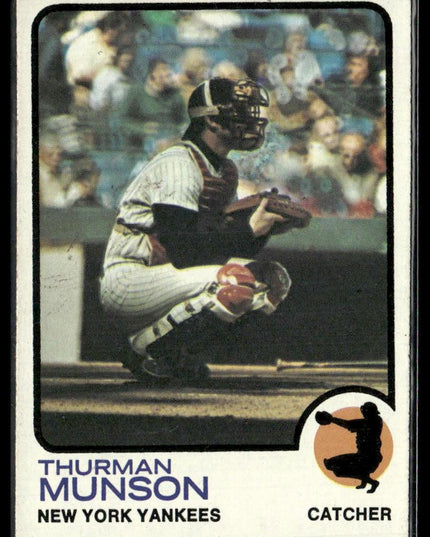 Thurman Munson #142 1973 Topps New York Yankees