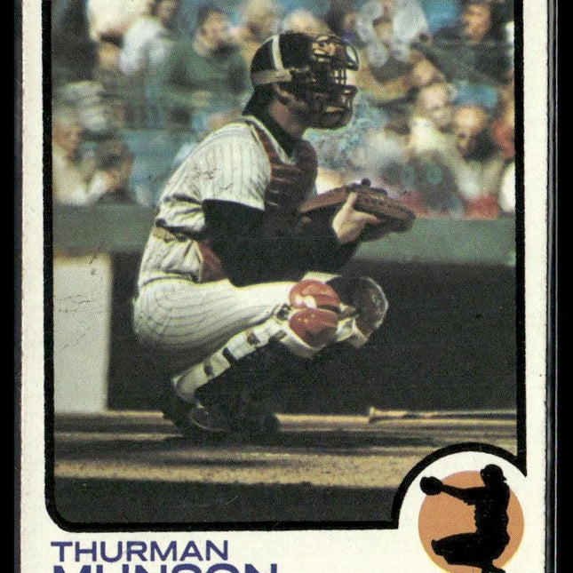 Thurman Munson #142 1973 Topps New York Yankees