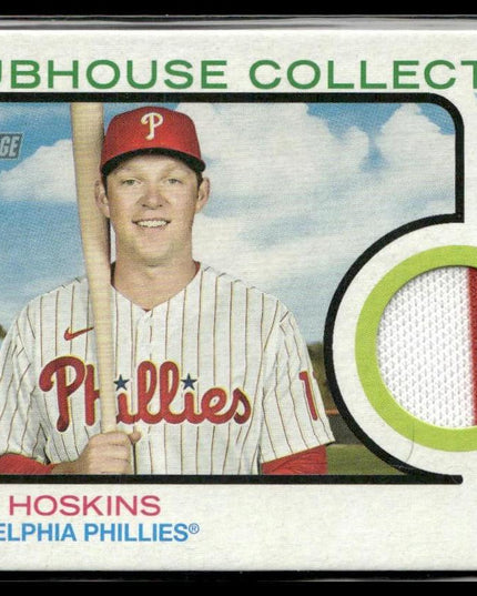Rhys Hoskins #CC-RH 2022 Topps Heritage Clubhouse Collection Phillies