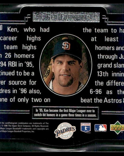 Ken Caminiti #50 1996 SPx San Diego Padres