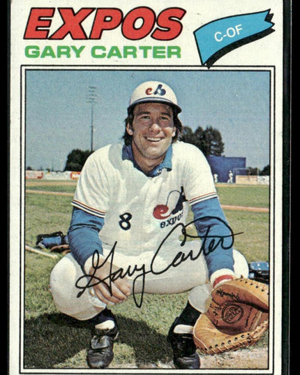 Gary Carter #295 1977 Topps Montreal Expos