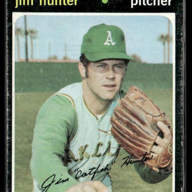 Jim Hunter #45 1971 Topps Oakland Athletics