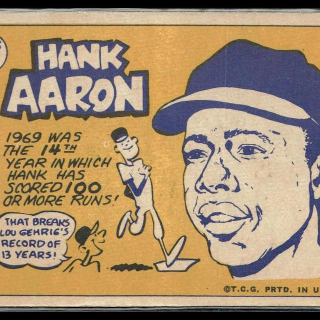 Hank Aaron #462 1970 Topps Atlanta Braves