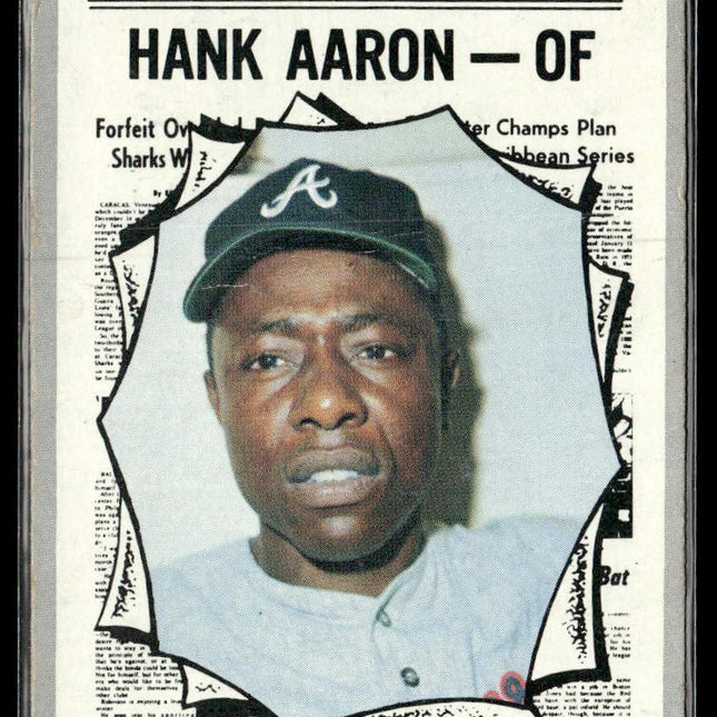 Hank Aaron #462 1970 Topps Atlanta Braves