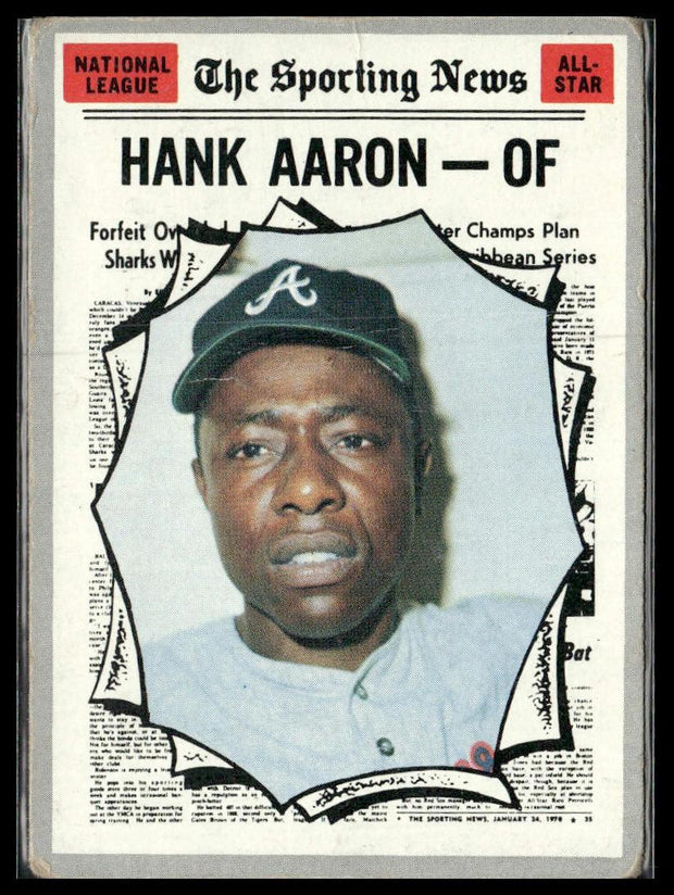 Hank Aaron #462 1970 Topps Atlanta Braves