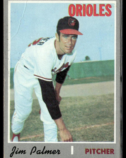 Jim Palmer #449 1970 Topps Baltimore Orioles