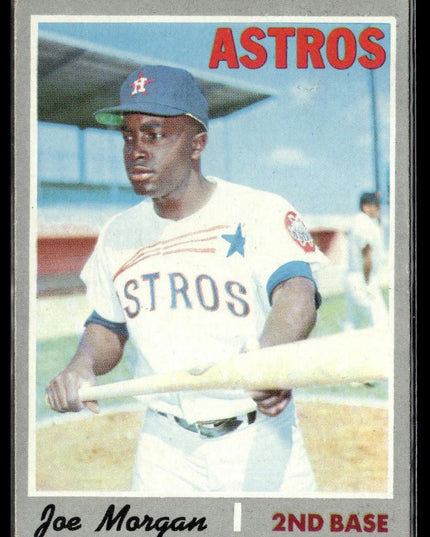Joe Morgan #537 1970 Topps Houston Astros
