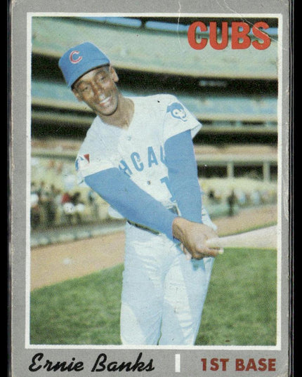 Ernie Banks #630 1970 Topps Chicago Cubs