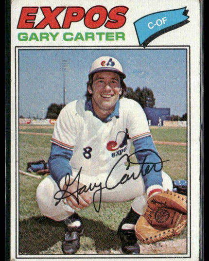 Gary Carter #295 1977 Topps Montreal Expos