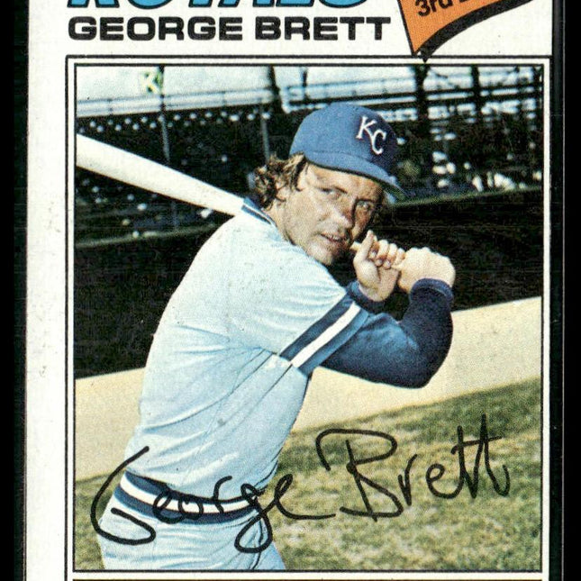 George Brett #580 1977 Topps Kansas City Royals