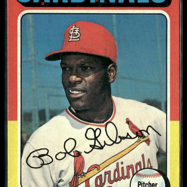 Bob Gibson #150 1975 Topps St. Louis Cardinals