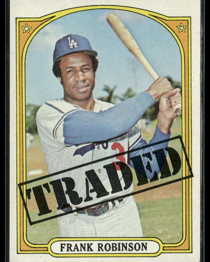 Frank Robinson #754 1972 Topps Los Angeles Dodgers