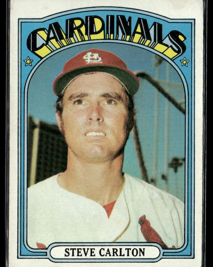 Steve Carlton #420 1972 Topps St. Louis Cardinals