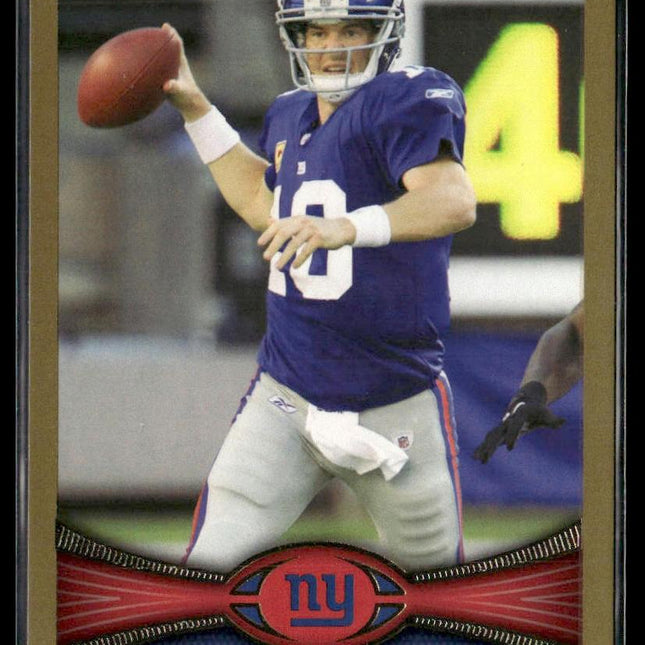 Eli Manning #300 2012 Topps Gold #/2012 New York Giants