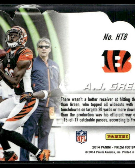 A.J. Green #HT8 2014 Panini Prizm Hands Team Cincinnati Bengals