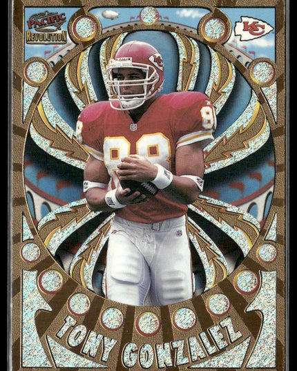 Tony Gonzalez Rookie #67 1997 Pacific Revolution Kansas City Chiefs