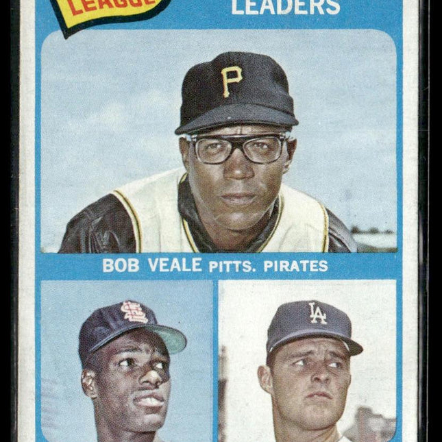 NL 1964 Strikeout Leaders (Gibson/Drysdale) #12 1965 Topps