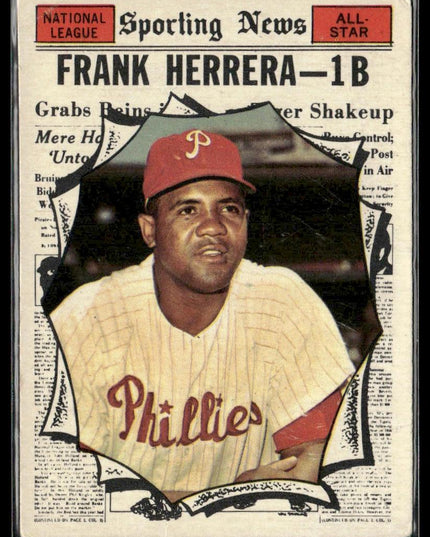 Frank Herrera #569 1961 Topps Philadelphia Phillies