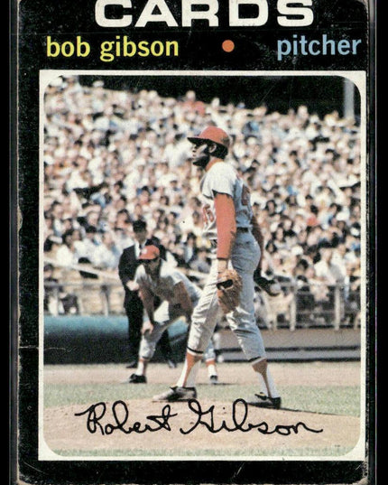 Bob Gibson #450 1971 Topps St. Louis Cardinals