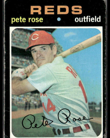 Pete Rose #100 1971 Topps Cincinnati Reds