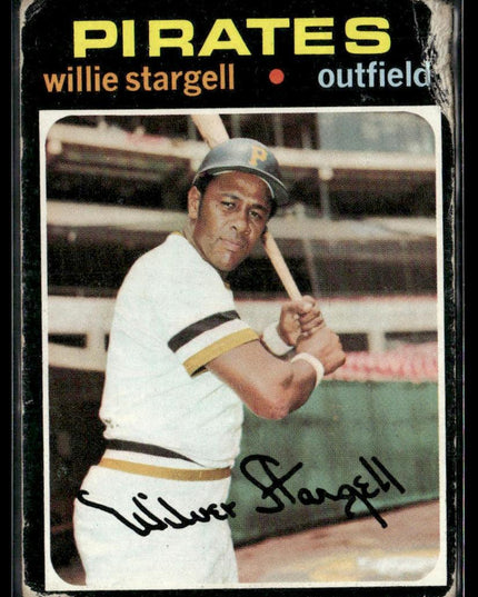 Willie Stargell #230 1971 Topps Pittsburgh Pirates