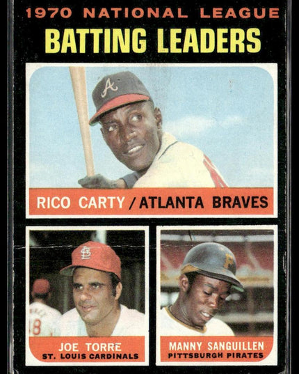 1970 NL Batting Leaders (Joe Torre) #62 1971 Topps