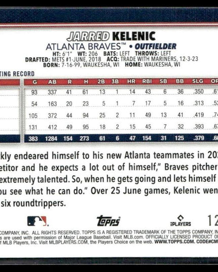 Jarred Kelenic #276 2025 Topps Gold #/2025 Atlanta Braves