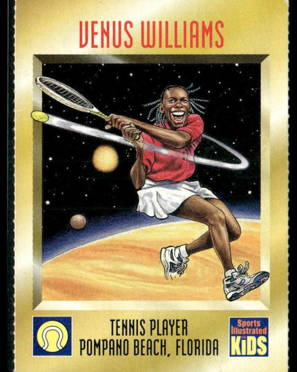Venus Williams #422 1995 Sports Illustrated for Kids