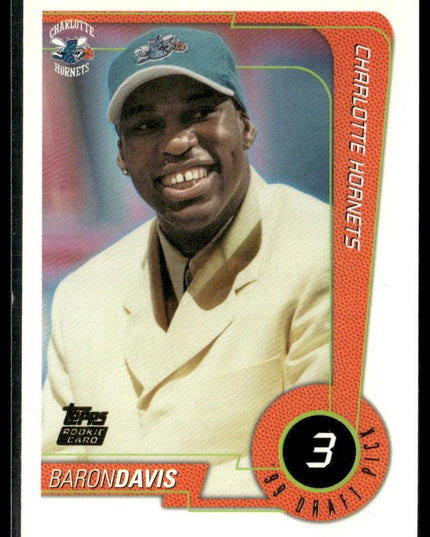Baron Davis Rookie #116 1999-00 Topps Charlotte Hornets