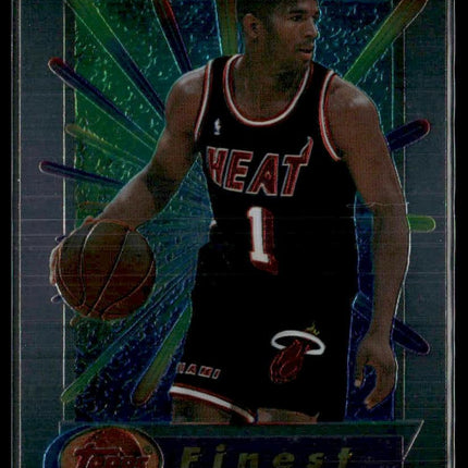 Khalid Reeves Rookie #303 1994-95 Finest Miami Heat