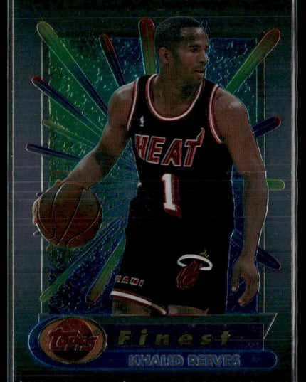 Khalid Reeves Rookie #303 1994-95 Finest Miami Heat