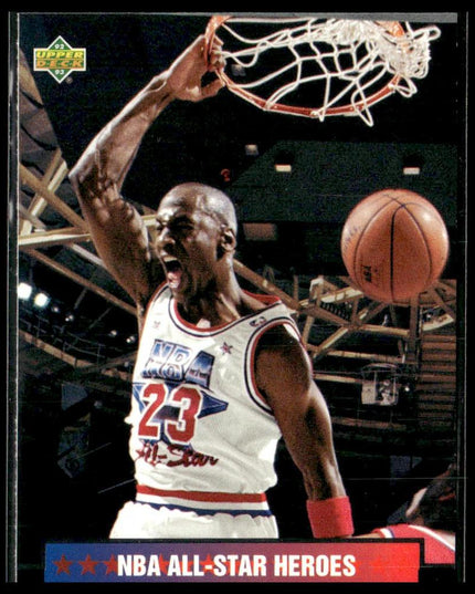Michael Jordan #15 1992-93 Upper Deck NBA All-Stars Chicago Bulls