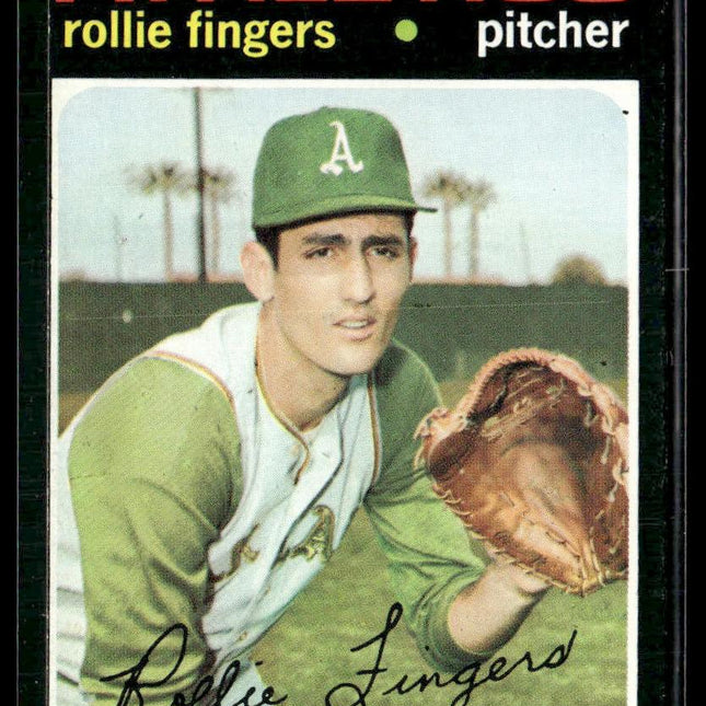 Rollie Fingers #384 1971 Topps Oakland Athletics