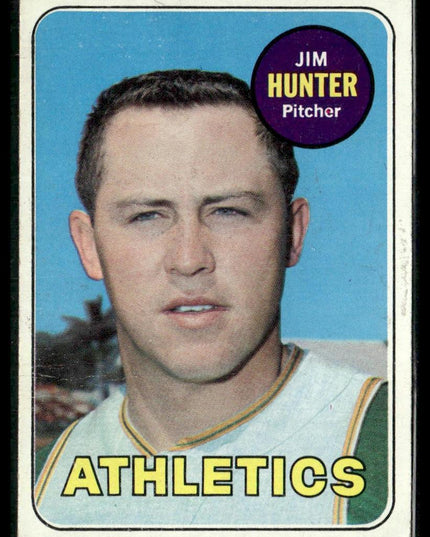 Jim Hunter #235 1969 Topps Oakland Athletics