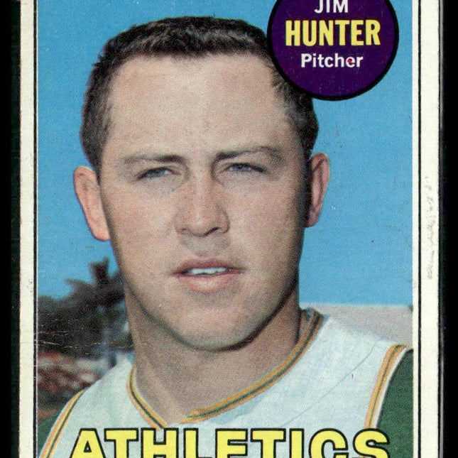 Jim Hunter #235 1969 Topps Oakland Athletics