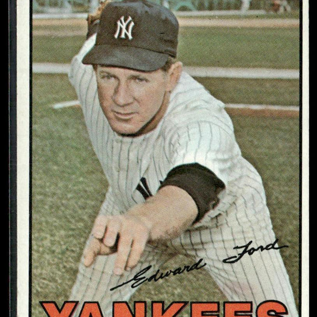 Whitey Ford #5 1967 Topps New York Yankees