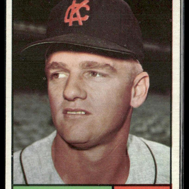 Whitey Herzog #106 1961 Topps Kansas City Athletics