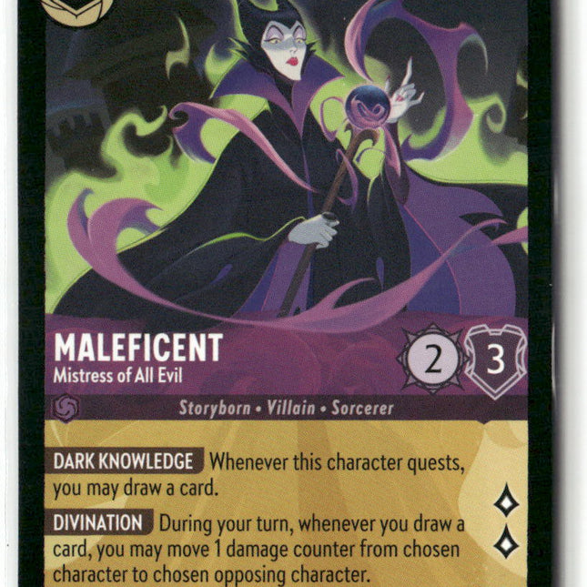 Maleficent #51/204 Into the Inklands | Disney Lorcana