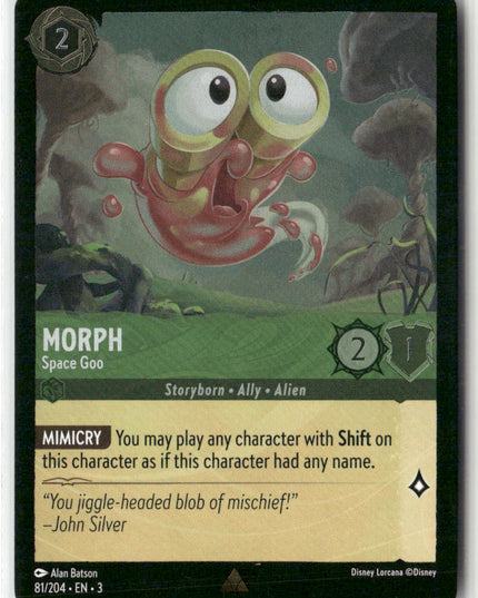 Morph #81/204 Into the Inklands Foil Rare | Disney Lorcana